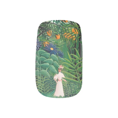 Henri Rousseau _ Woman Walking in an Exotic Forest Minx Nail Art