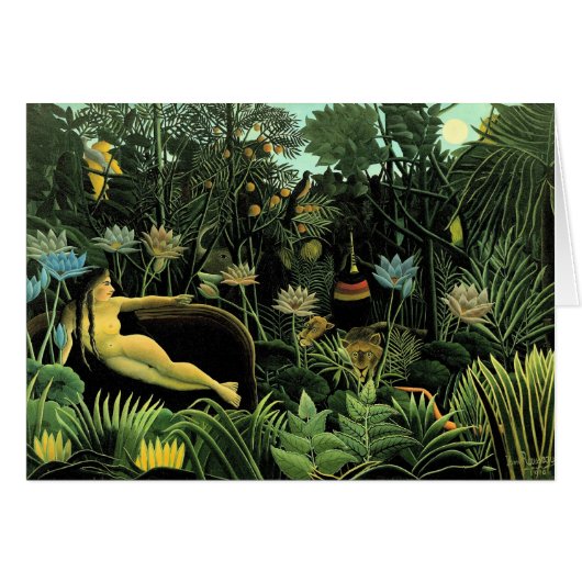 Henri Rousseau's The Dream (1910) (Front Horizontal)