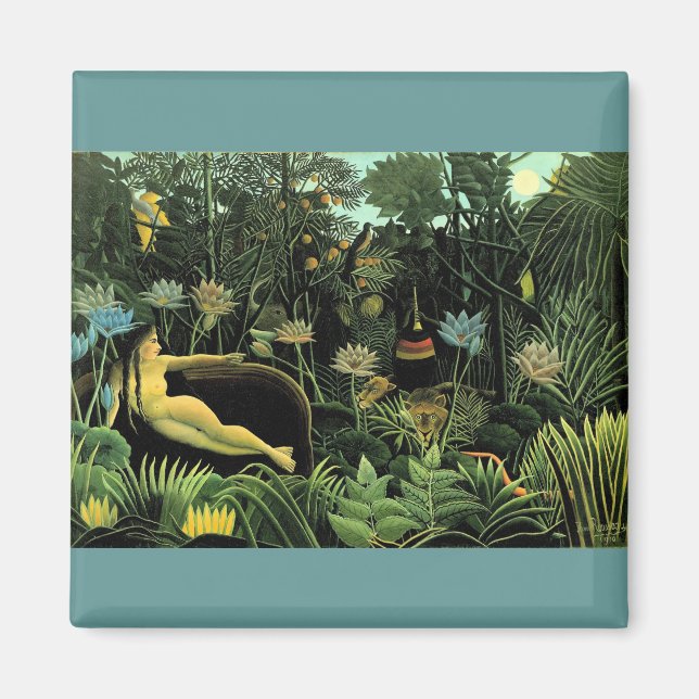 Henri Rousseau's The Dream (1910) Magnet (Front)