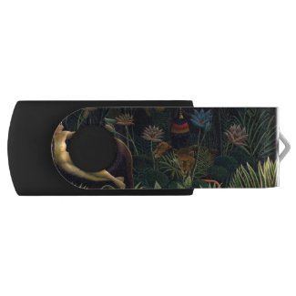 Henri Rousseau's The Dream (1910) USB Flash Drive