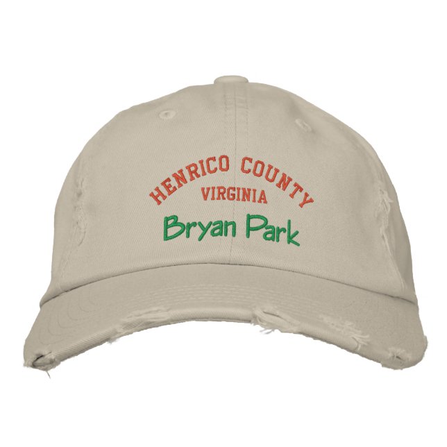 Henrico County Embroidered Baseball Cap (Front)