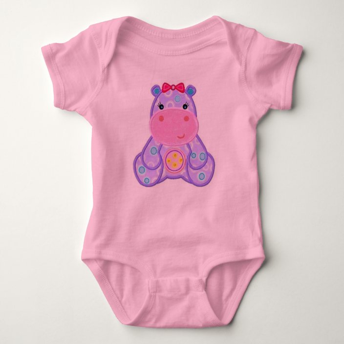 Henrietta Hippo Romper Baby Shower Gift Zazzle Com