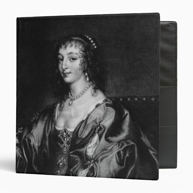 Henrietta Maria 3 Ring Binder (Front/Inside)
