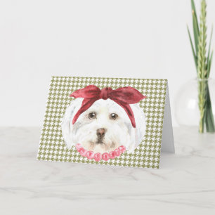 Henrietta the Havanese Greeting Card