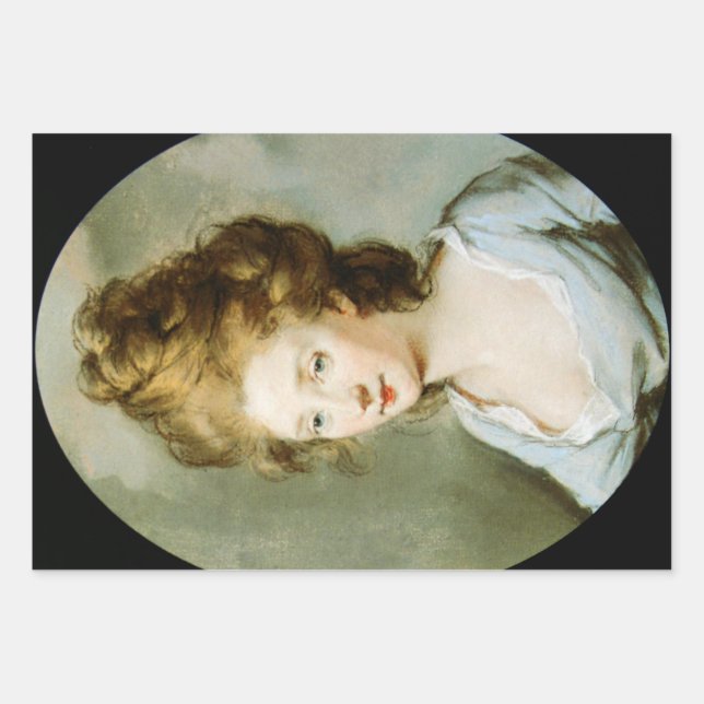 Henrietta Wrapping Paper Sheets (Front 3)