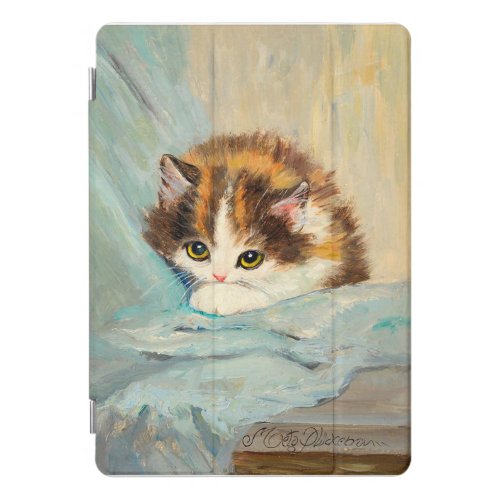 Henritte Ronner Knips Cute Kitten Painting iPad Pro Cover
