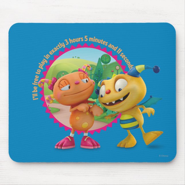 Henry and Gertie Mouse Pad (Front)