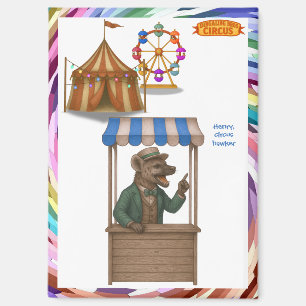 Henry, circus hawker magnet
