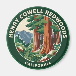 Henry Cowell Redwoods State Park California Magnet