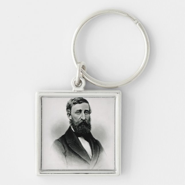 Henry David Thoreau Keychain (Front)