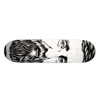 Henry David Thoreau portrait Skateboard