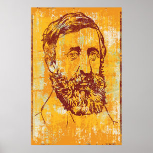 Henry David Thoreau Poster