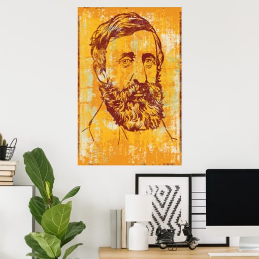 Henry David Thoreau Poster | Zazzle