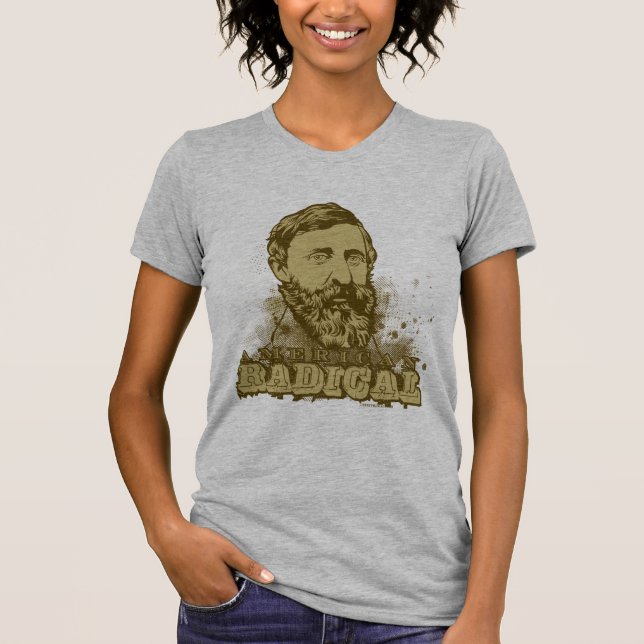 Henry David Thoreau T-Shirt (Front)