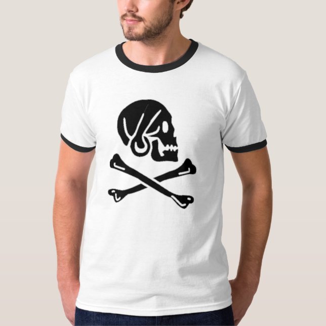 Henry Every authentic pirate flag T-Shirt (Front)