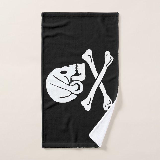 Henry Every Flag Pirate Flag Hand Towel (Hand Towel)