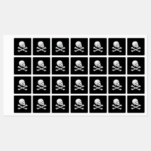 Henry Every Flag Pirate Flag Labels