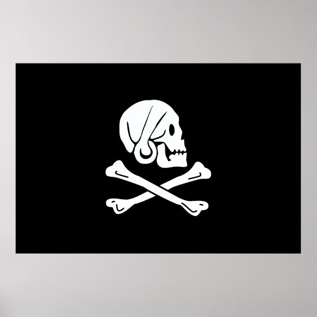 Henry Every Flag Pirate Flag Poster (Front)