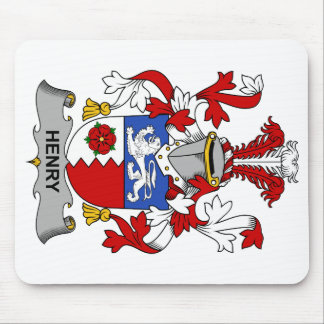 Henry Family Crest Mouse Pad