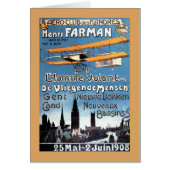 Henry Farman Flies the Flying Man Promo Poster (Front)