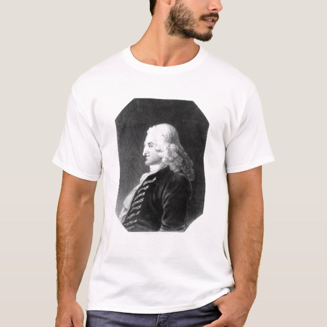 Henry Fielding  engraved by Samuel Freeman T-Shirt (Front)