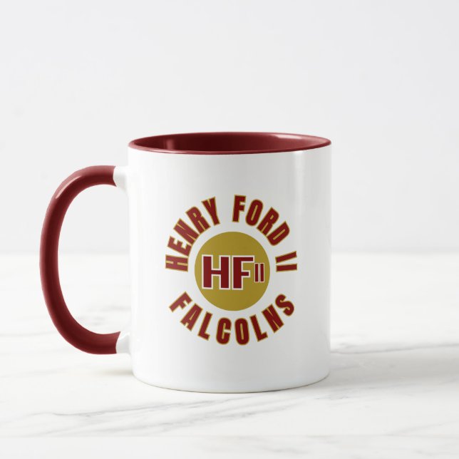 Henry Ford II High School (Michigan) Coffee Mug (Left)