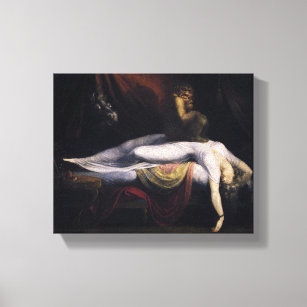 Henry Fuseli The Nightmare Painting Canvas Art