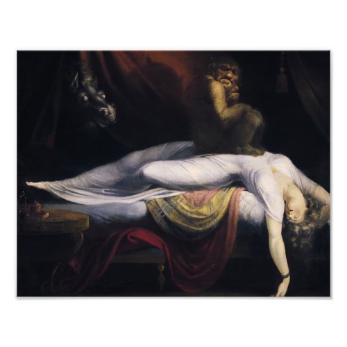 Henry Fuseli _ The Nightmare Photo Print