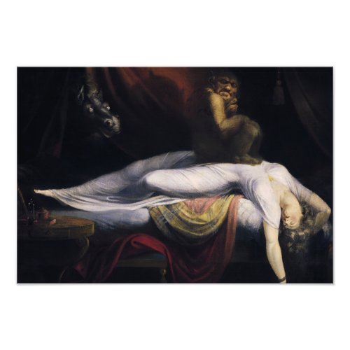 Henry Fuseli _ The Nightmare Photo Print