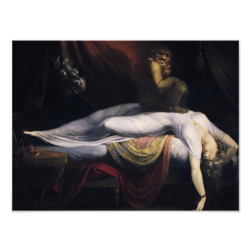 Henry Fuseli _ The Nightmare Photo Print