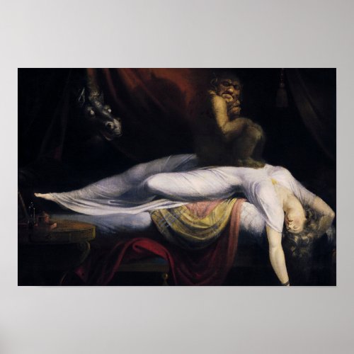 Henry Fuseli _ The Nightmare Poster