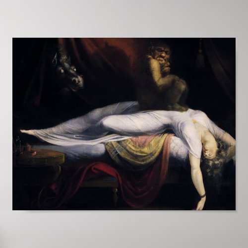 Henry Fuseli _ The Nightmare Poster