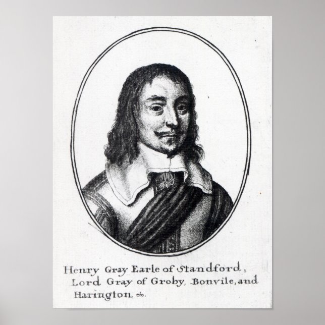 Henry Grey, 1st Earl Stamford Poster (Front)