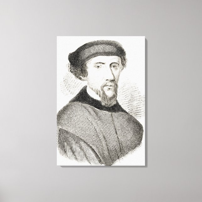 Henry Howard, Earl of Surrey Canvas Print (Front)