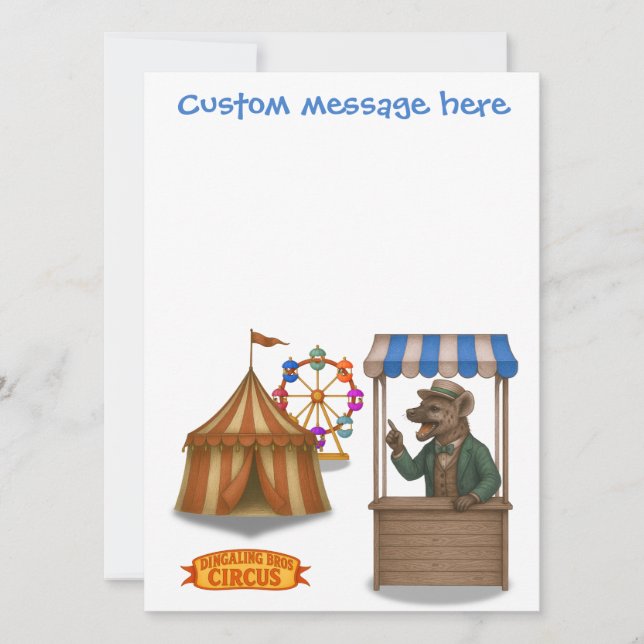 Henry hyena hawker card (Front)