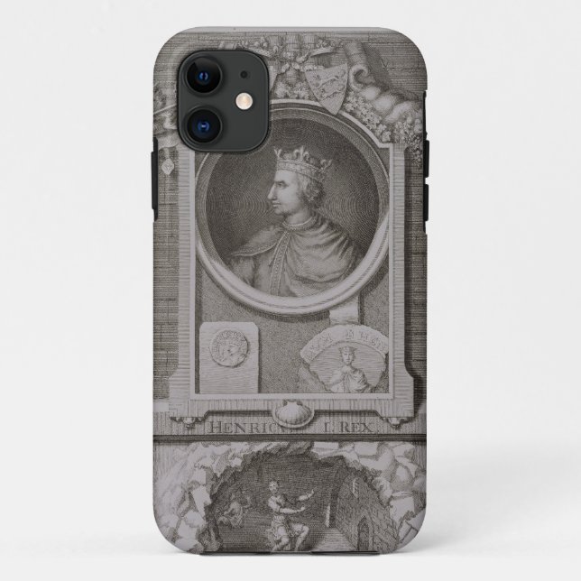 Henry I (1068-1135) King of England from 1100, eng Case-Mate iPhone Case (Back)