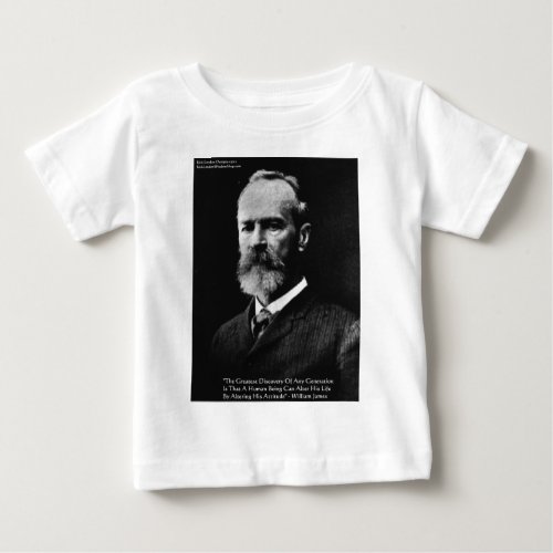 Henry James Attitude Wisdom Quote Gifts  Cards Baby T_Shirt