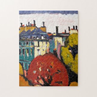 Henry Lyman Sayen Landscape Paris