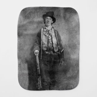 Henry McCarty, Billy the Outlaw Kid of Old West Baby Burp Cloth