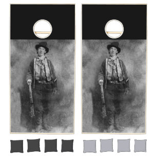 Henry McCarty, Billy the Outlaw Kid of Old West Cornhole Set