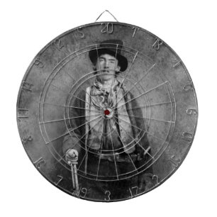 Henry McCarty, Billy the Outlaw Kid of Old West Dart Board