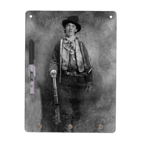 Henry McCarty Billy the Outlaw Kid of Old West Dry Erase Board