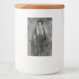 Henry McCarty, Billy the Outlaw Kid of Old West Food Label