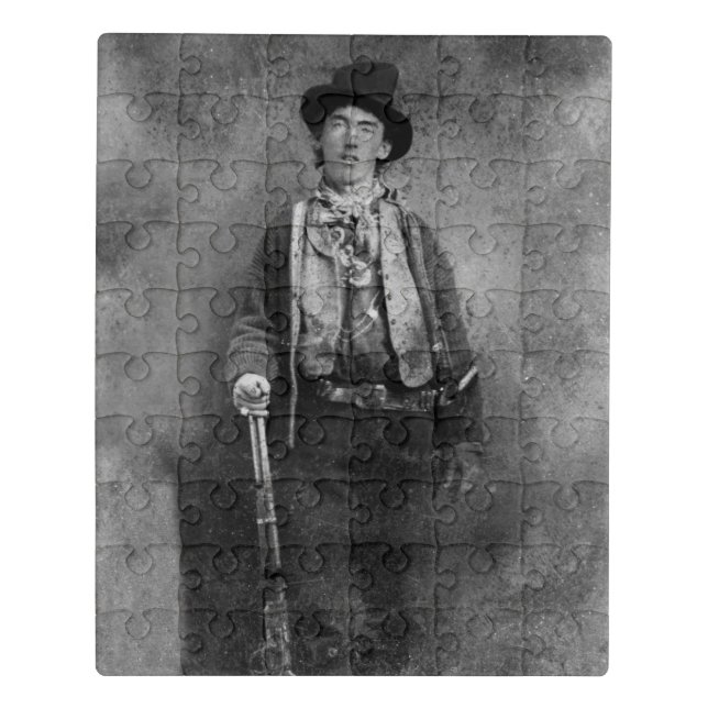 Henry McCarty, Billy the Outlaw Kid of Old West Jigsaw Puzzle (Puzzle Vertical)