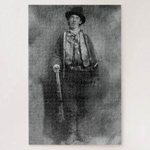 Henry McCarty, Billy the Outlaw Kid of Old West Jigsaw Puzzle