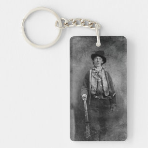Henry McCarty, Billy the Outlaw Kid of Old West Keychain