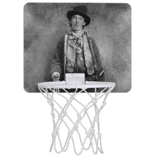 Henry McCarty, Billy the Outlaw Kid of Old West Mini Basketball Hoop