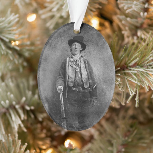Henry McCarty, Billy the Outlaw Kid of Old West Ornament (Tree)