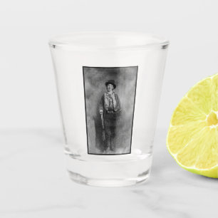 Henry McCarty, Billy the Outlaw Kid of Old West Shot Glass