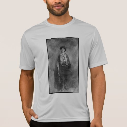 Henry McCarty Billy the Outlaw Kid of Old West T_Shirt